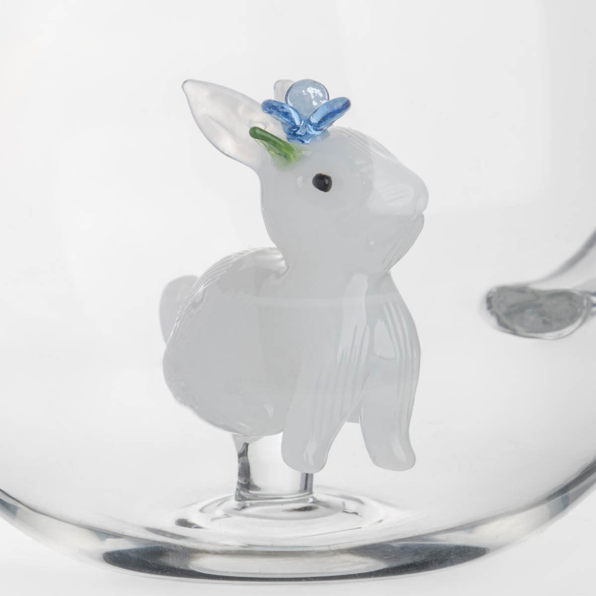 Кружка Anna Lafarg Пасха Золотая Кролик с цветком