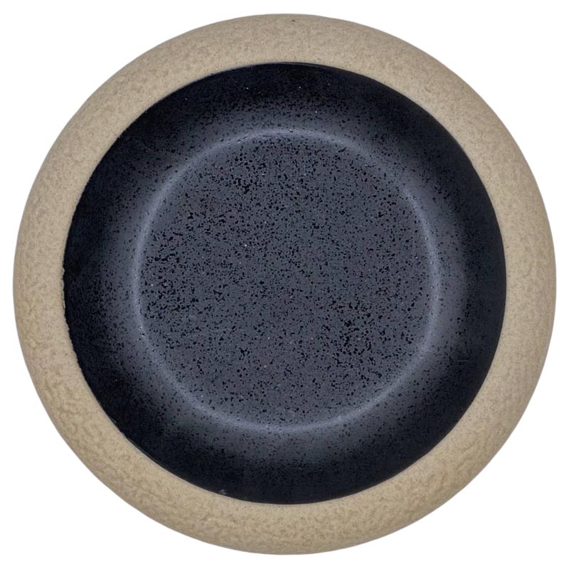 Салатник Kenai Ceramics PuraSangre, черно-коричневый