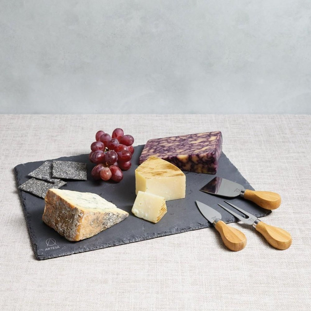 Набор для нарезки сыра Kitchen Craft Artesa Natural Slate
