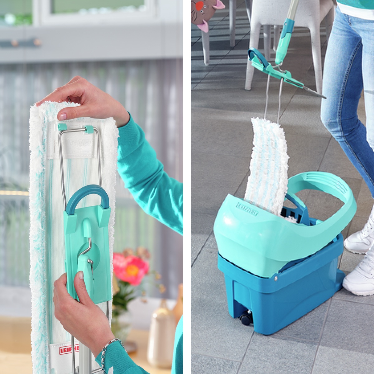 Швабра для пола Leifheit Profi micro duo