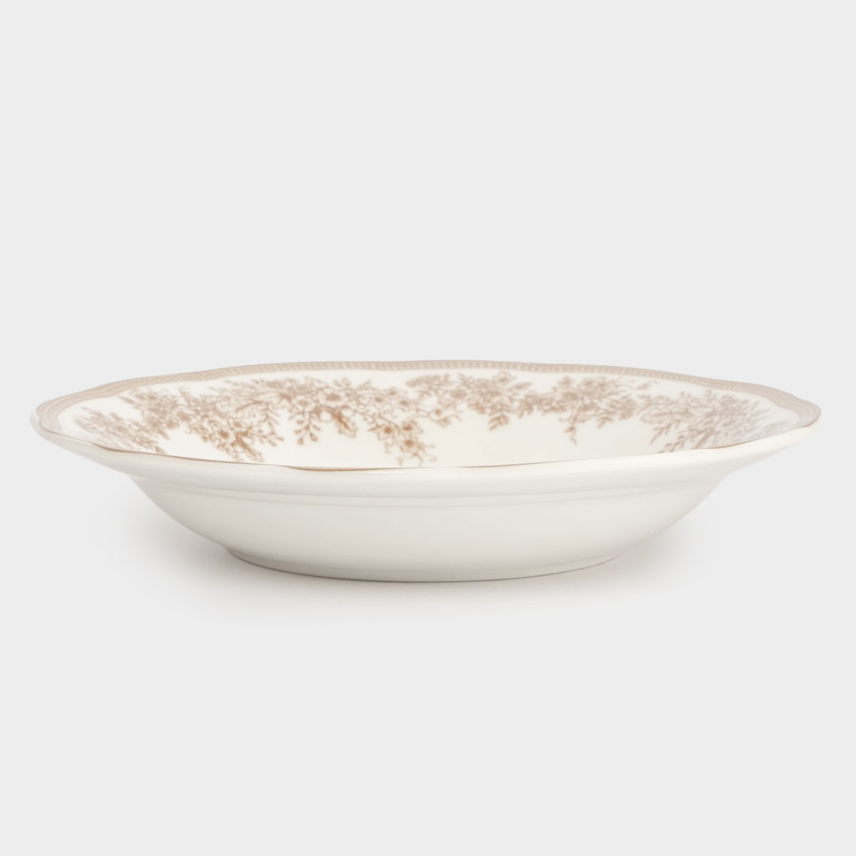 Тарелка суповая Anna Lafarg Burgundy 600мл