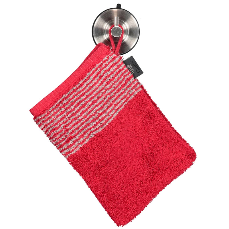 Полотенце махровое Cawo Two-Tone 50x100см, цвет бордовый