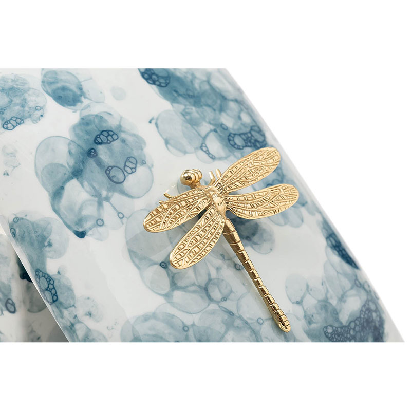 Шкатулка Garda Decor со стрекозой 19x14x13см