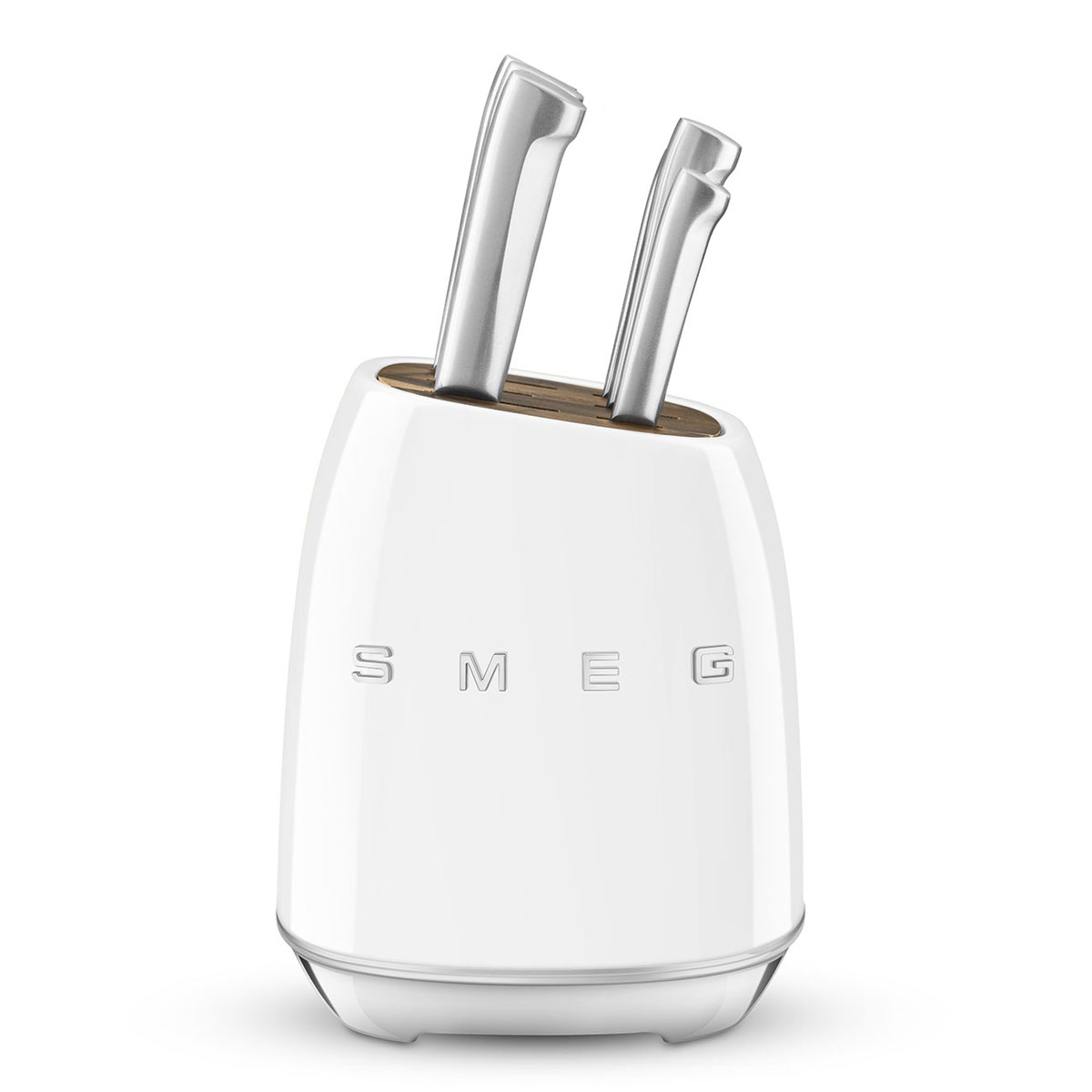 Комплект кухонных ножей в подставке Smeg 50’s Style 6шт