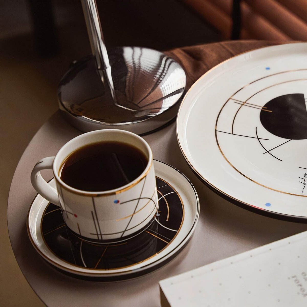 Чайная пара Domique City Noir