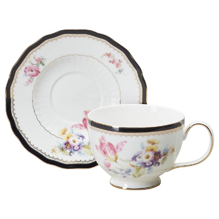 Чайная пара Lefard Мейсенский Букет 260мл