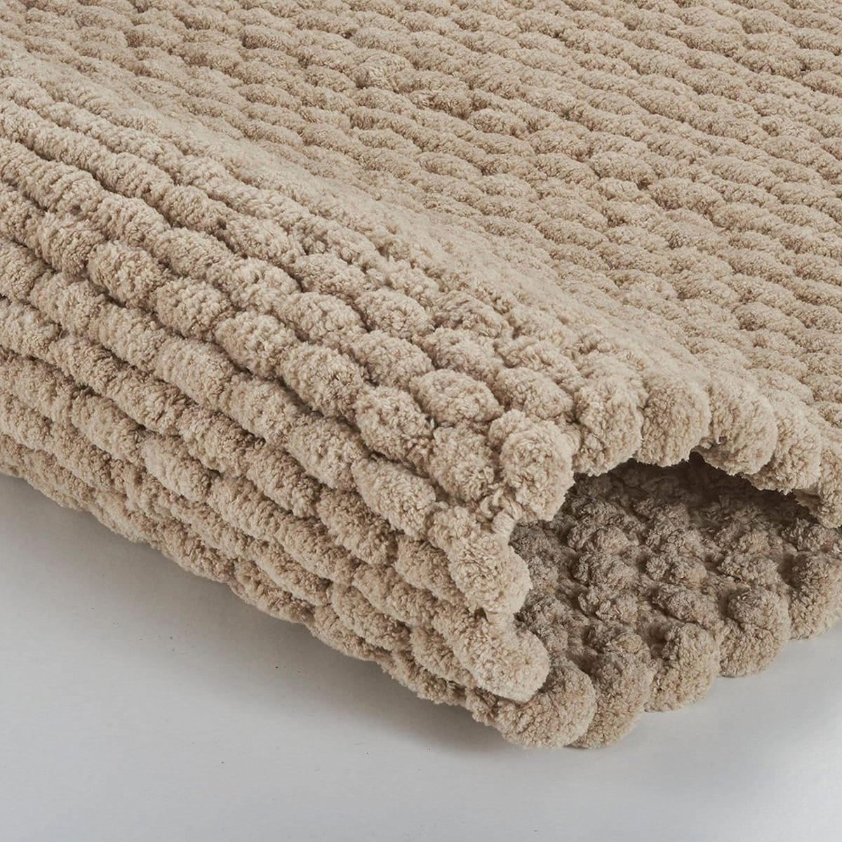 Коврик для ванной комнаты Kleine Wolke Willow 60x100см, серо-коричневый