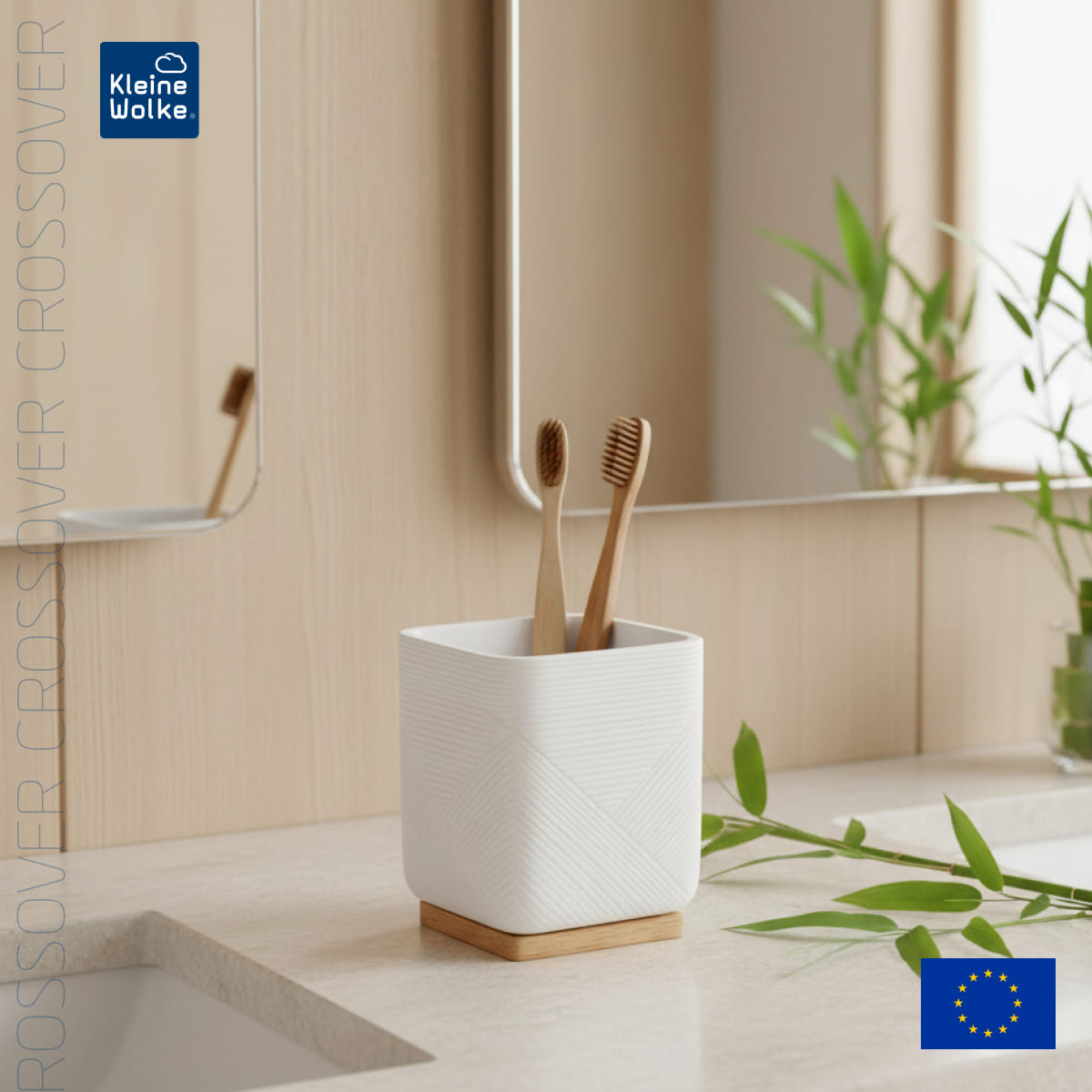 Стакан Kleine Wolke Crossover White