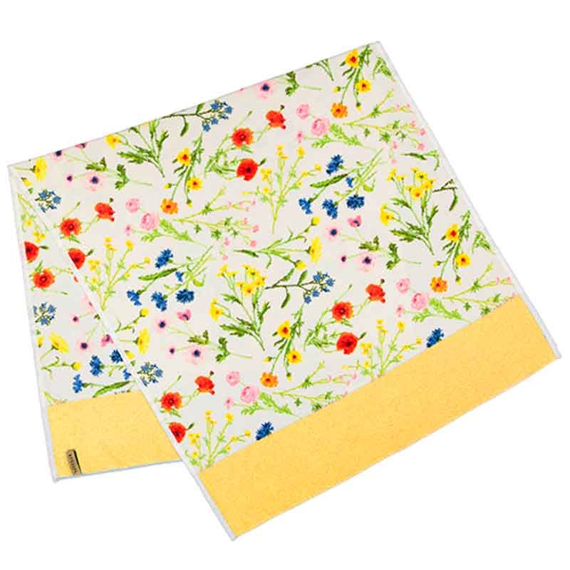 Полотенце Feiler Flower Meadow 75x150см, цвет желтый