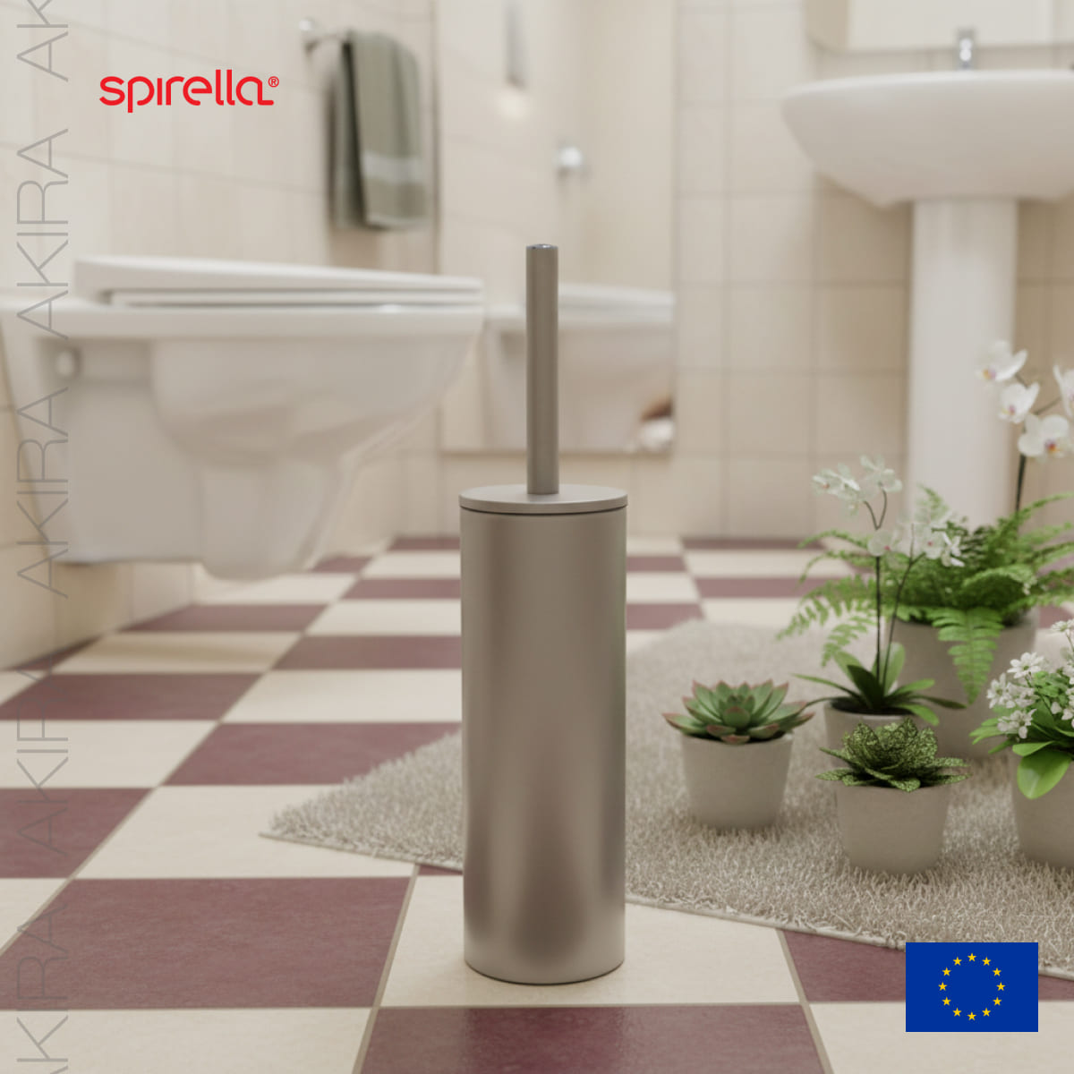 Ерш с подставкой Spirella Akira