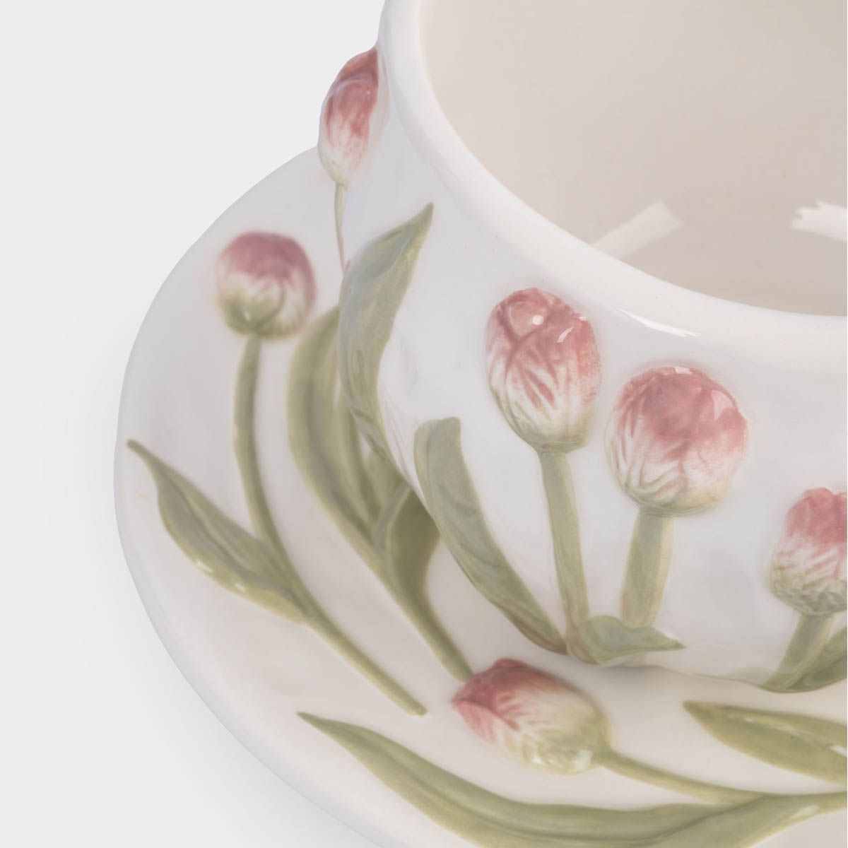 Пара чайная Anna Lafarg Тюльпаны
