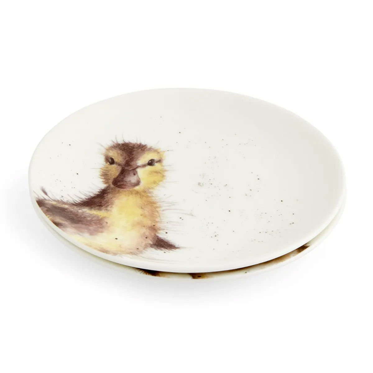 Набор тарелок десертных Royal Worcester’s Wrendale Designs Заяц и утенок 2шт