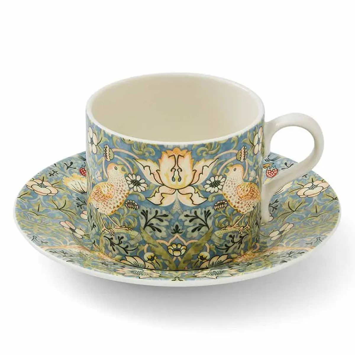 Пара чайная Spode Morris & Co Strawberry Thief