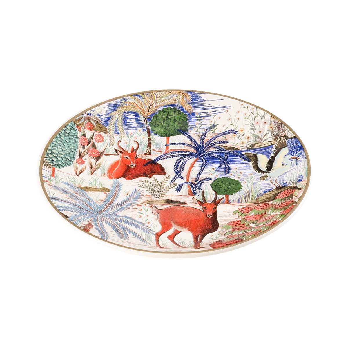 Набор тарелок пирожковых Gien Le Jardin Du Palais 16,5см, 4шт