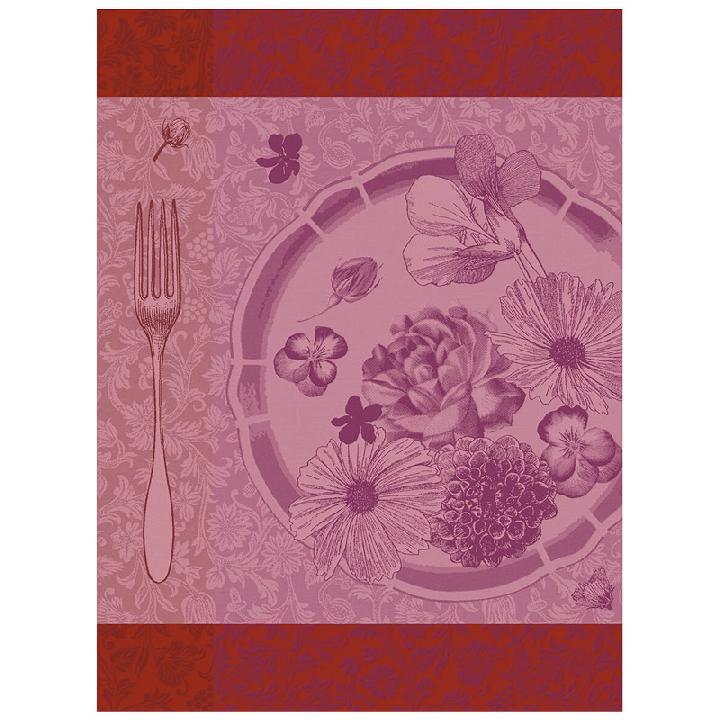 Полотенце кухонное Le Jacquard Francais Fleurs A Croquer 60x80см