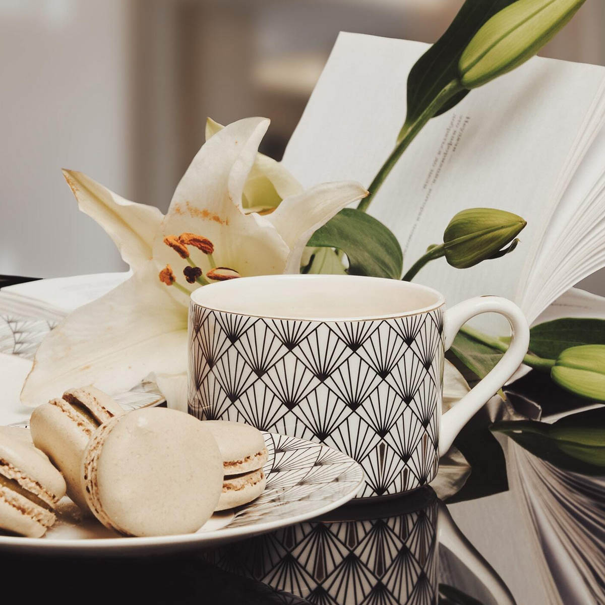 Чайная пара Domique Young Monarch