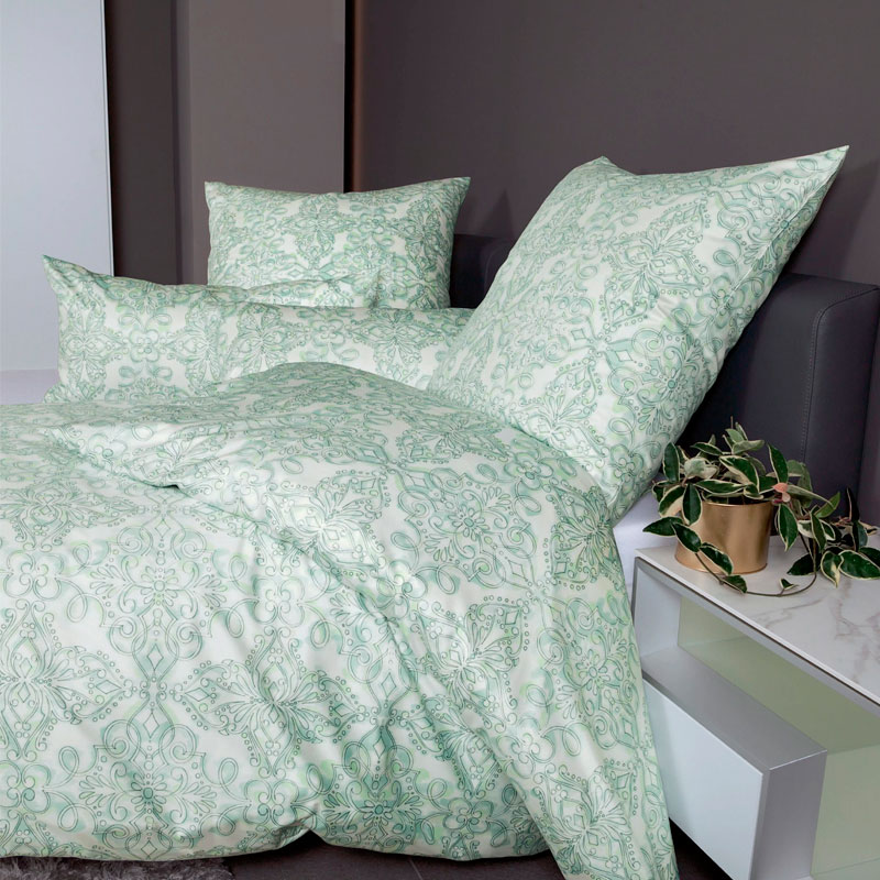 Комплект постельного белья 2-спальный Janine Messina, зеленый