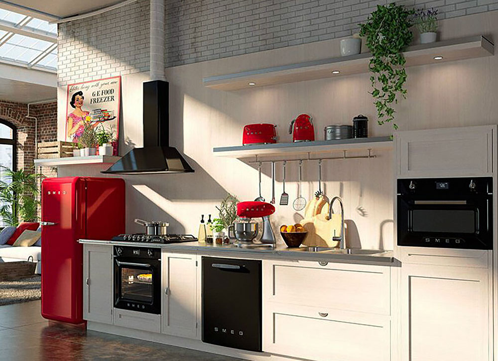 Топ 7 стильных новинок-2022 для вашей кухни. Красный+белый+черный!