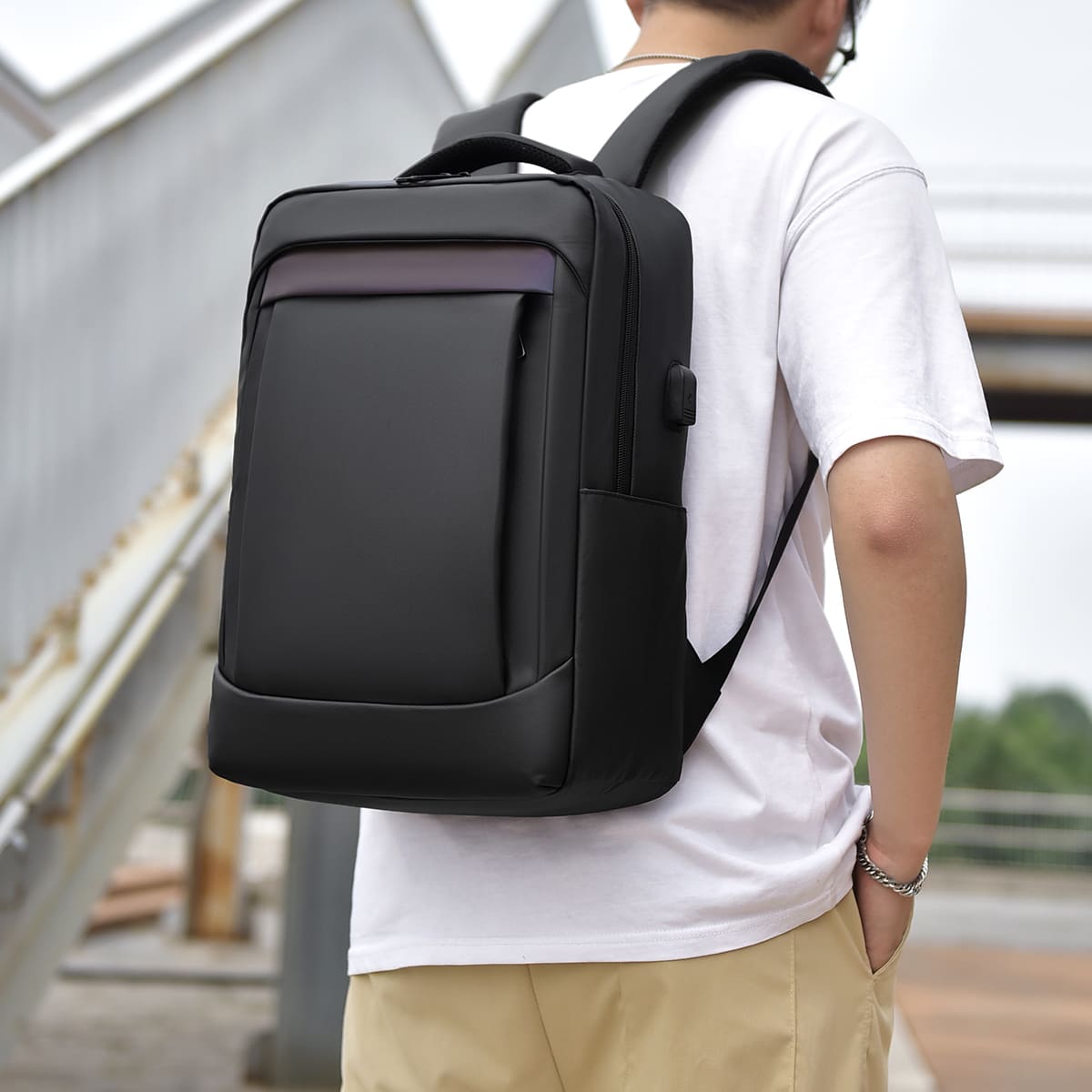 Рюкзак Henry Backer, цвет черный