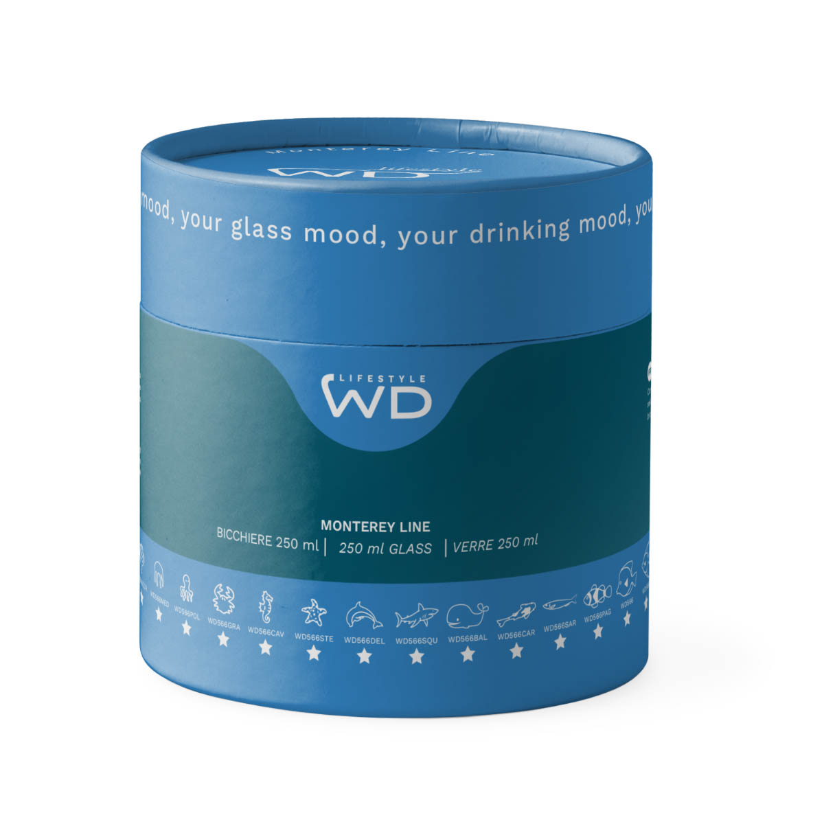 Стакан WD Lifestyle Monterey Whale