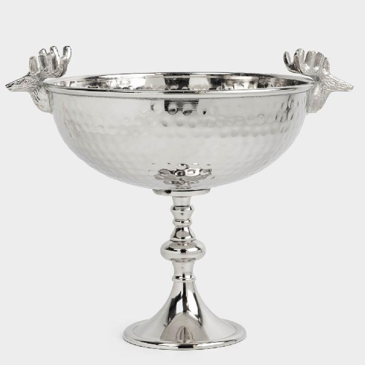 Блюдо на ножке Anna Lafarg Зимние Олени