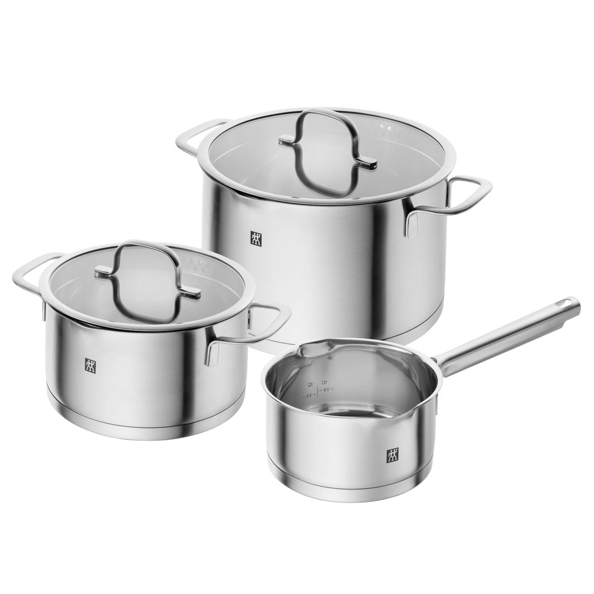 Набор кастрюль Zwilling True Flow 3 предмета
