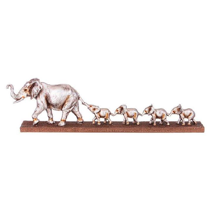 Фигурка декоративная Lefard Animal World Семья слонов