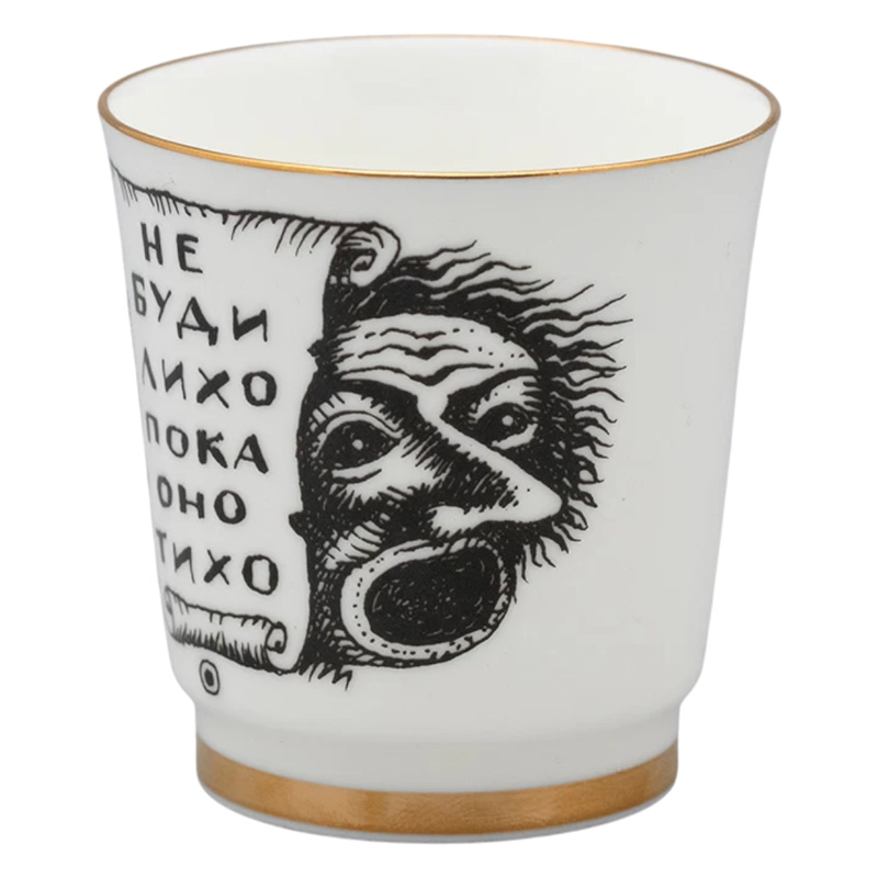 Набор стопок Императорский фарфоровый завод Пословицы русского народа 70мл, 6шт