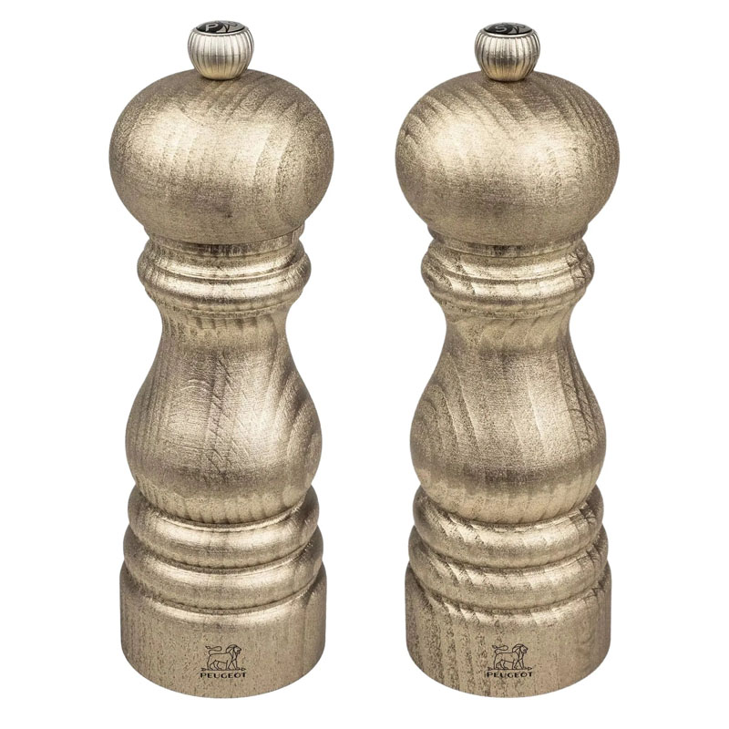 Набор мельниц для соли и перца Peugeot Golden 18см