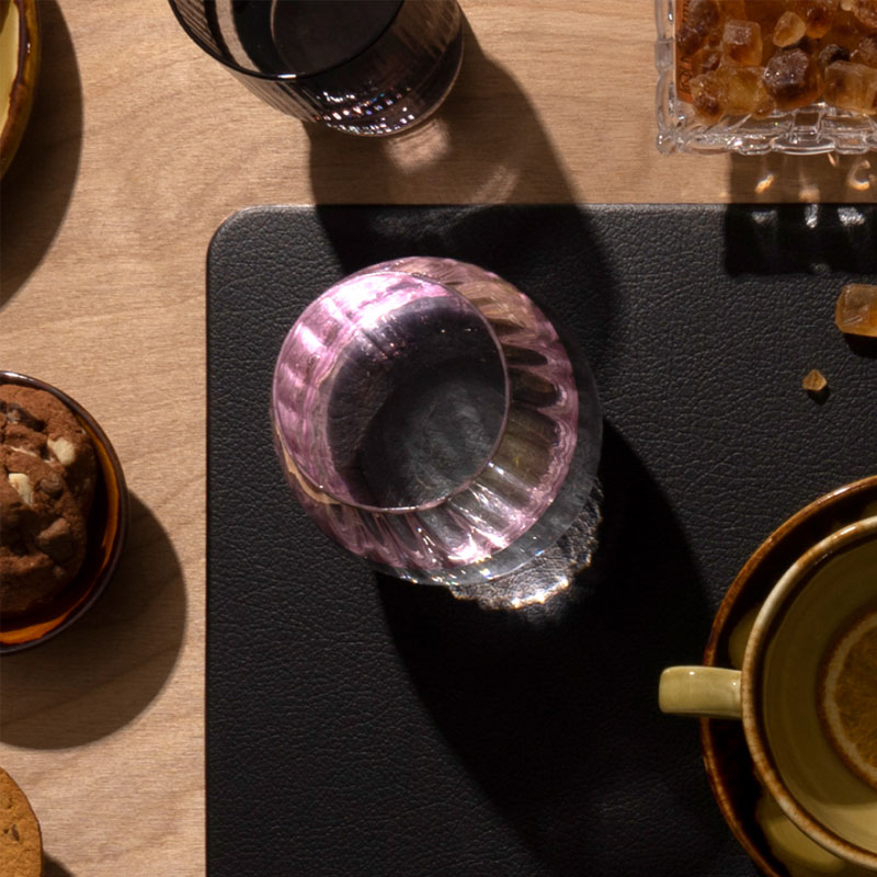 Салфетка сервировочная Zapel Eco Leather dark grey