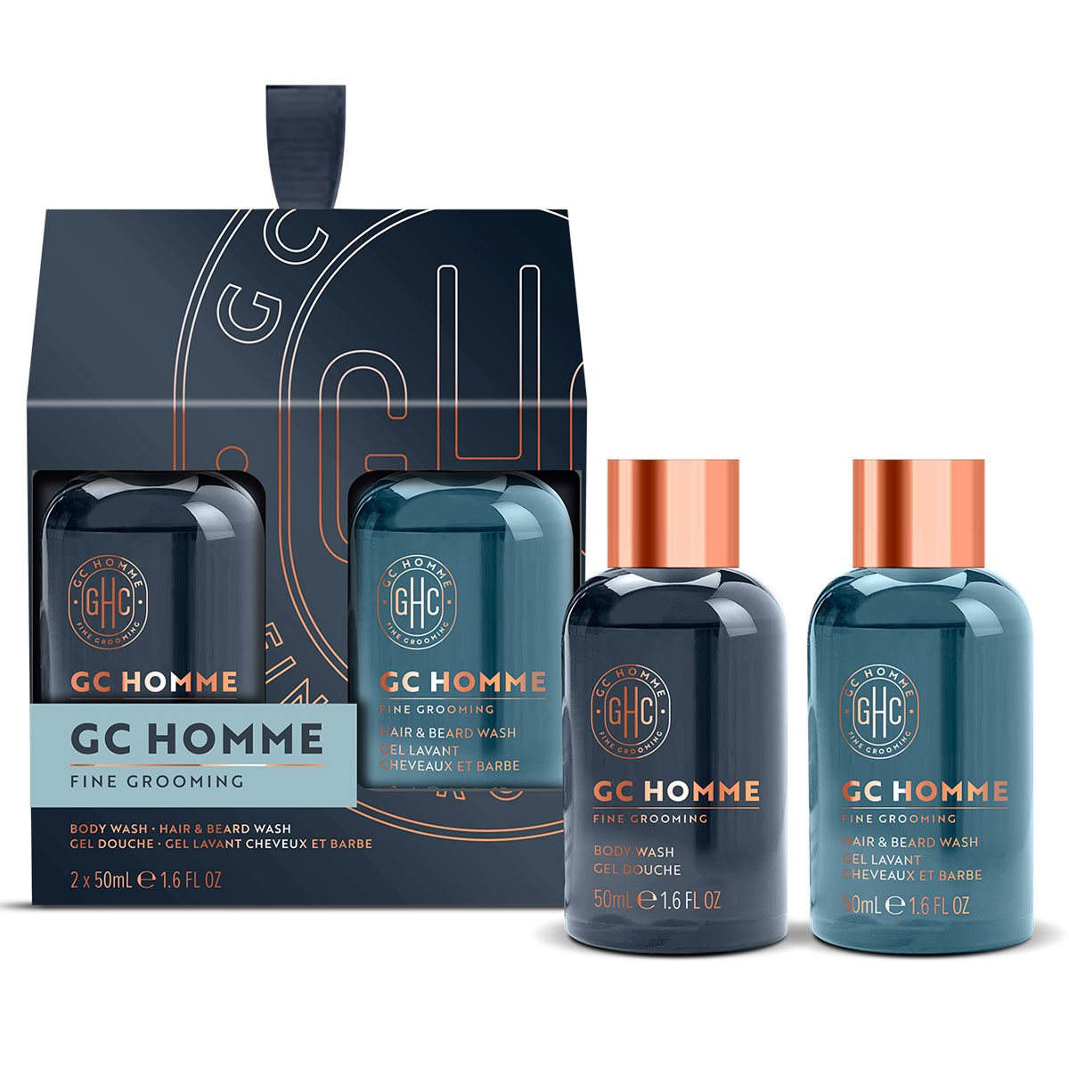 Подарочный набор The Luxury Bathing Company Мини-дуэт: Черный перец и мандарин