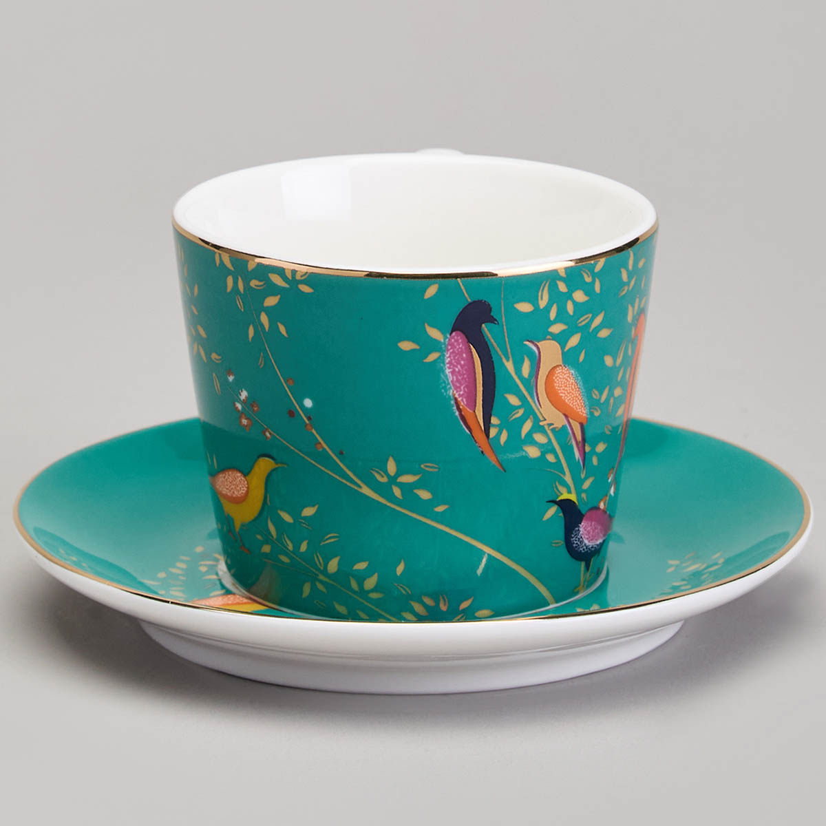 Кофейный набор Lefard Golden Birds 4 предмета на 2 персоны