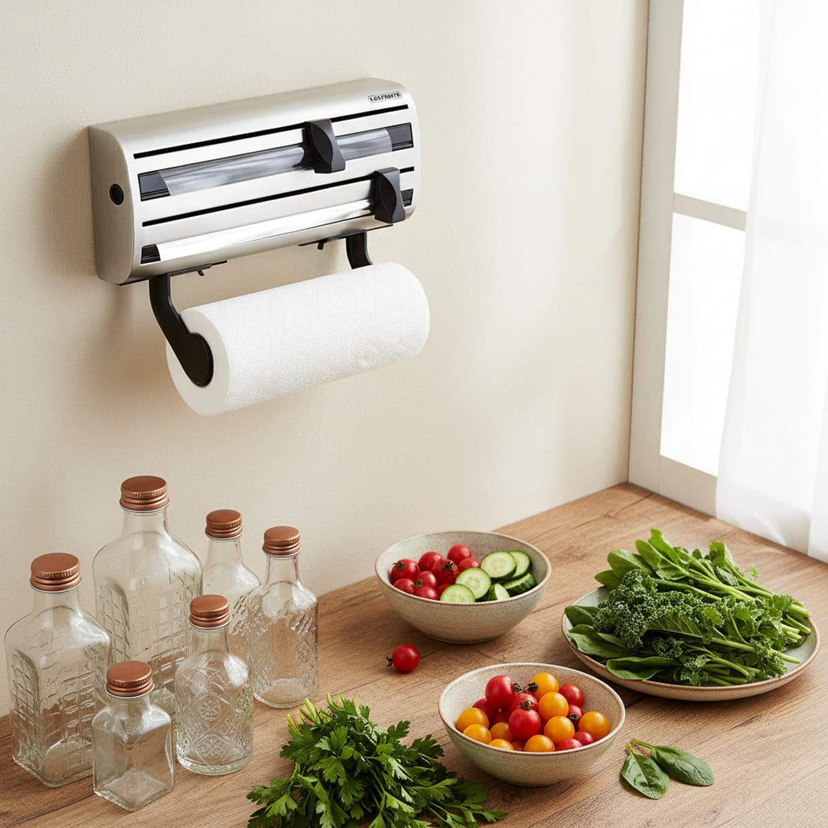 Рулонодержатель настенный Leifheit Parat Royal