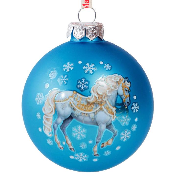 Новогоднее подвесное украшение Magic Time Символ года, цвет голубой