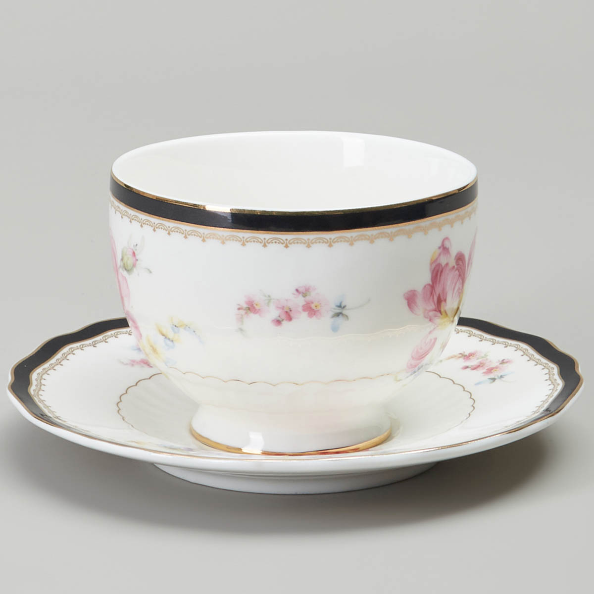 Чайная пара Lefard Мейсенский Букет 260мл