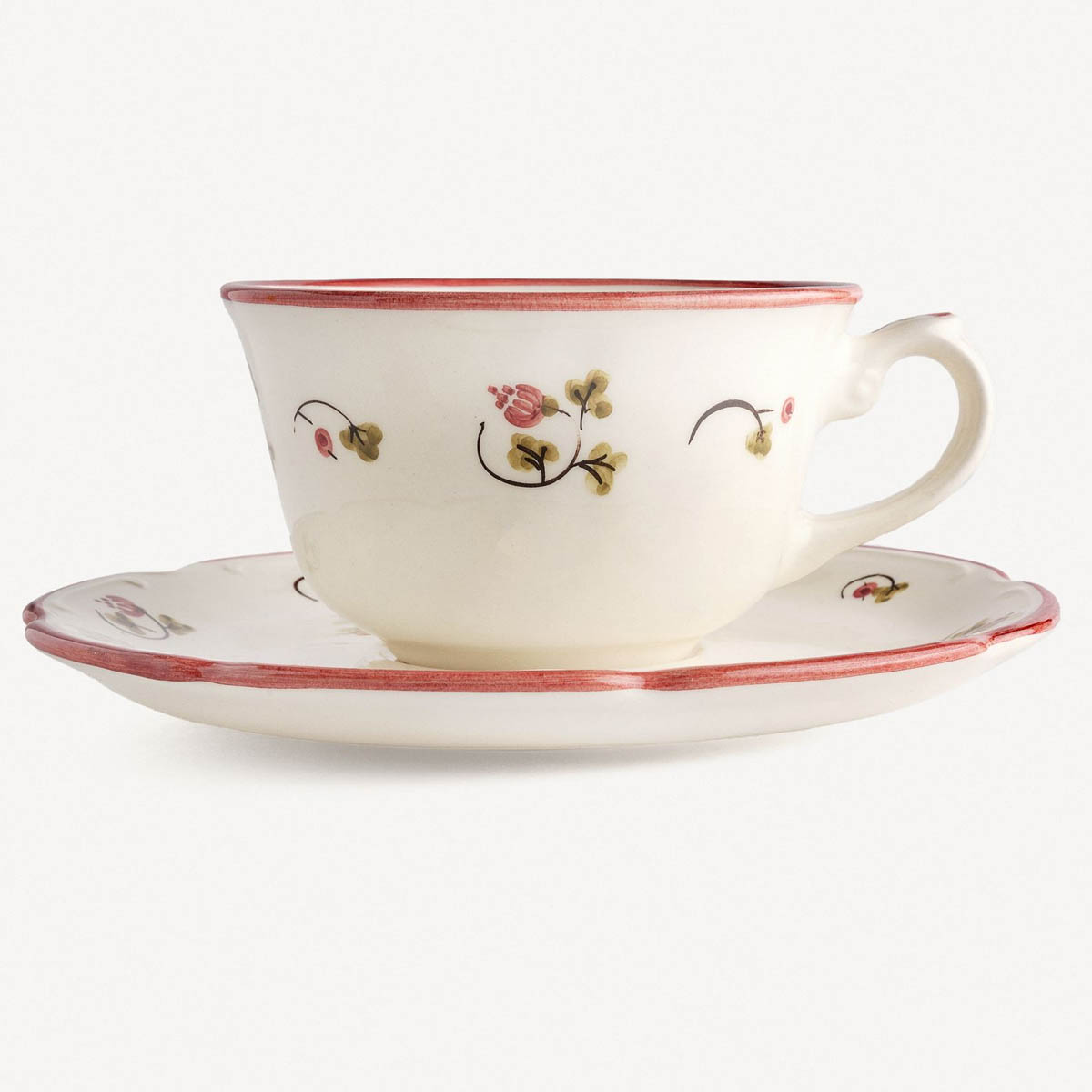 Чайная пара Дымов Керамика Шиповник