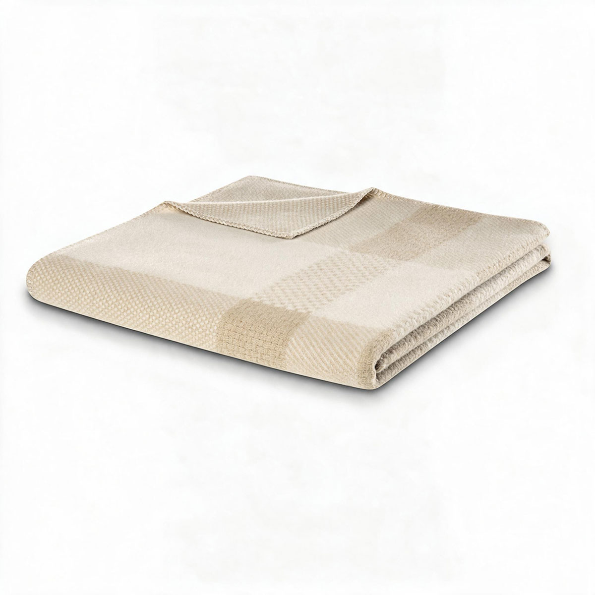Плед 150x200см Biederlack Naturals & Plaids Кроссвефт