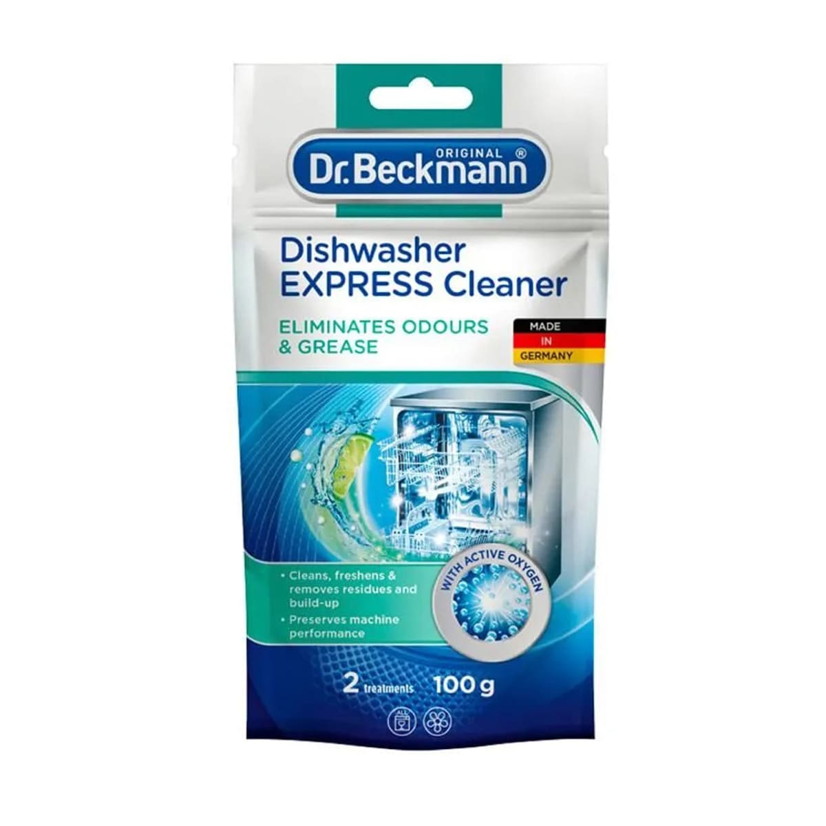 Очиститель для посудомоечных машин Dr. Beckmann Экспресс 100г