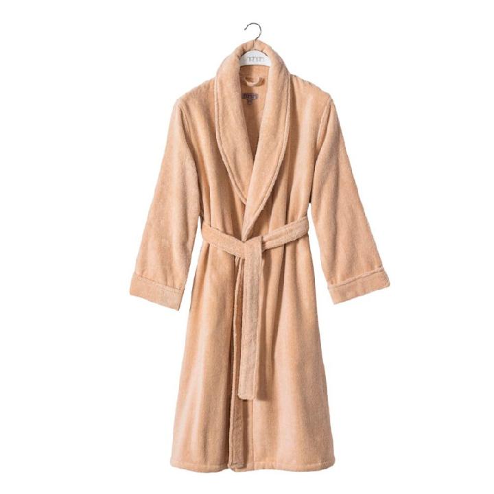Халат Hamam Heritage Natural Cotton Organic XL, цвет светло-карамельный