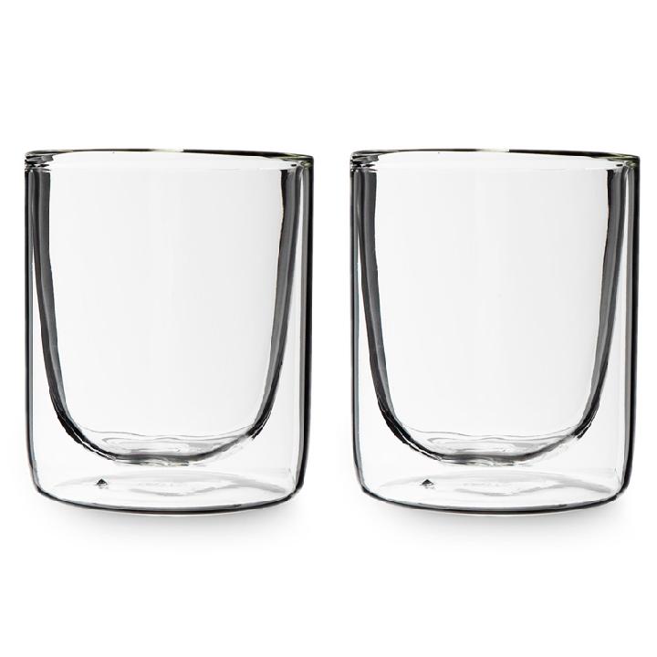 Набор высоких стаканов из двойного стекла Alfi Glasmotion 200мл, 2шт