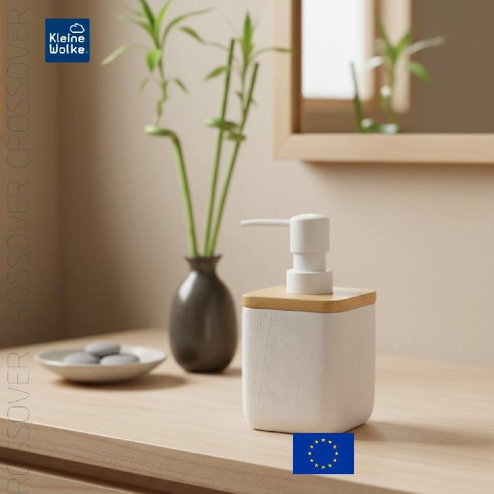 Дозатор для жидкого мыла Kleine Wolke Crossover White