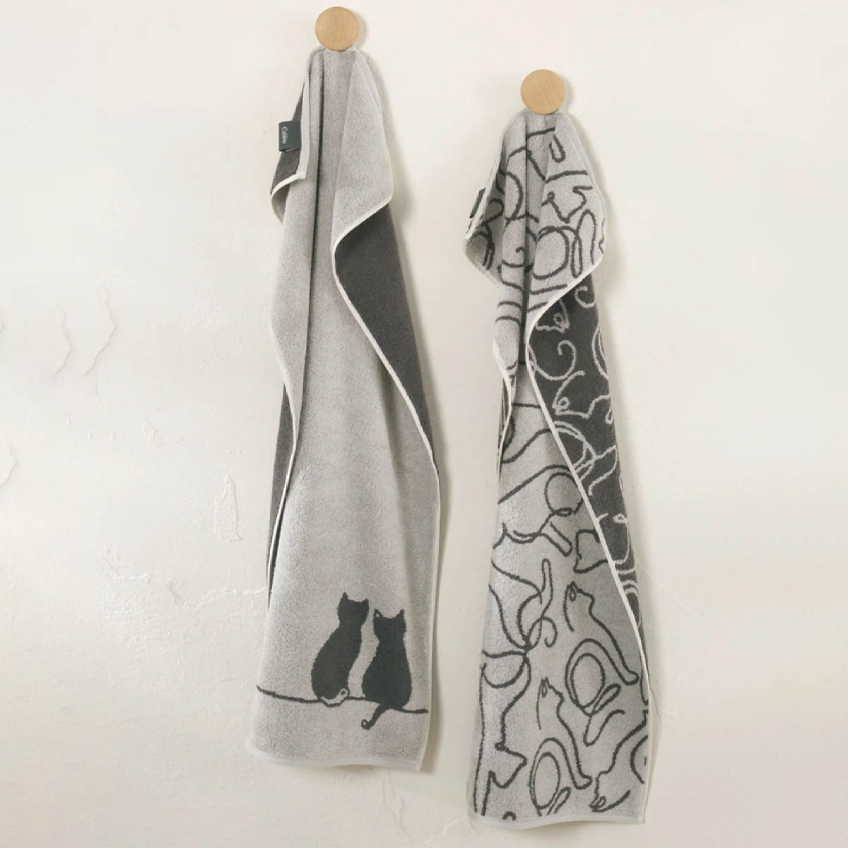 Полотенце 80x150см Cawo Cute Cats