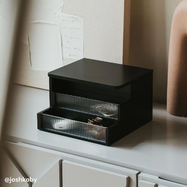 Шкатулка Umbra Malibu, цвет черный