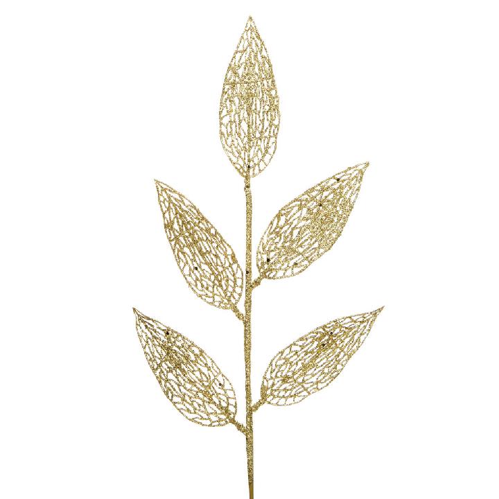 Интерьерное украшение Magic Time Ветка Берёза в золоте