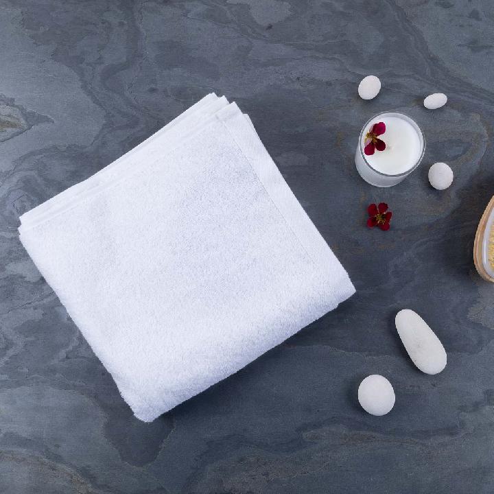 Полотенце махровое Lameirinho Aqua 50x100см, цвет белый