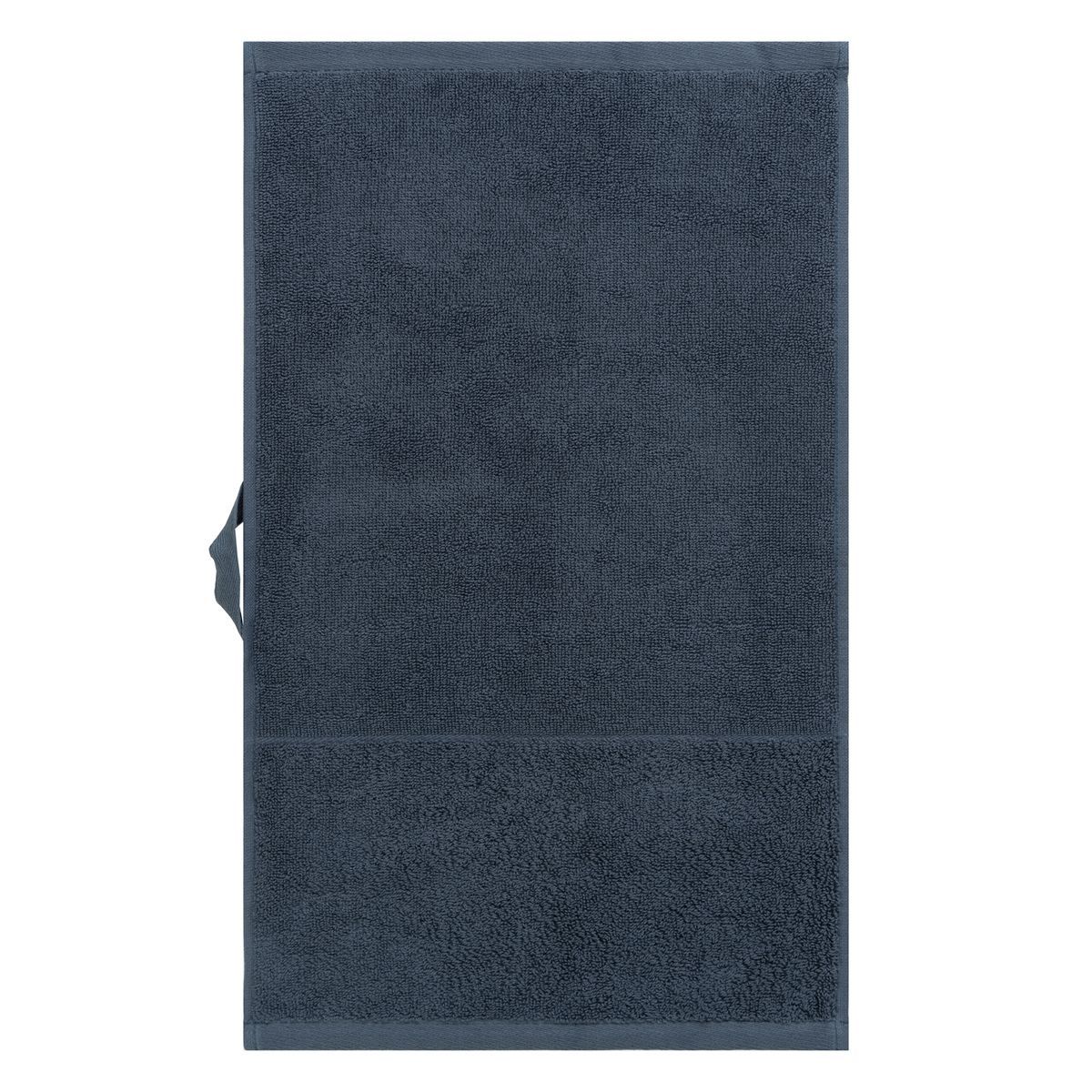 Полотенце махровое DM Текс Дольче 30x50см, цвет темно-серый