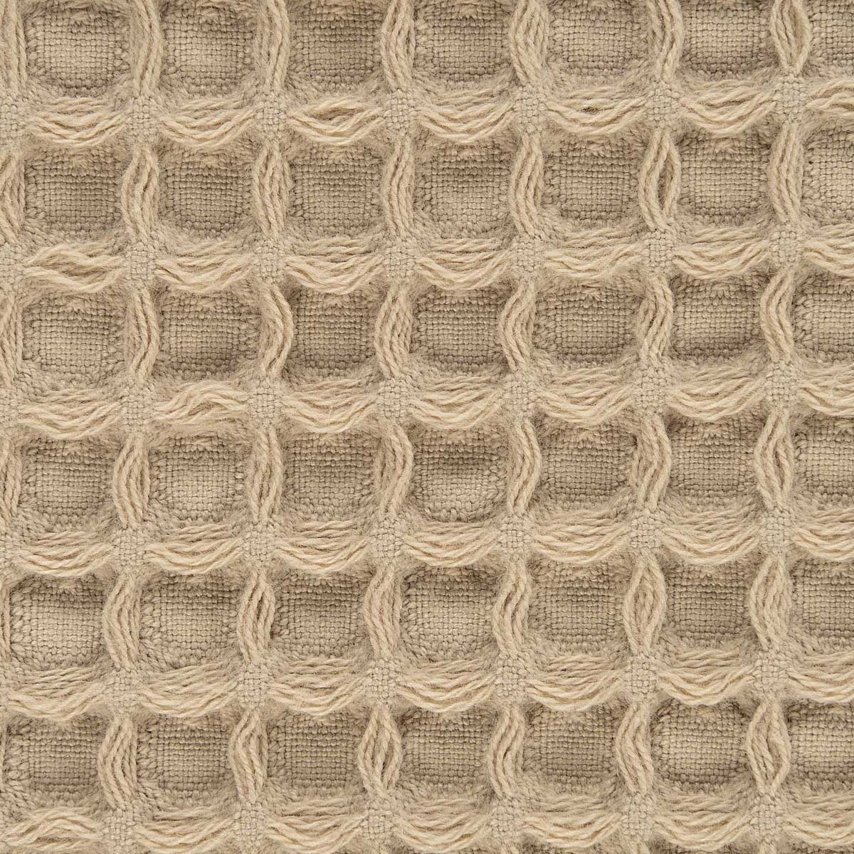 Плед жаккардовый Cleanelly Collection Минималист, бежевый
