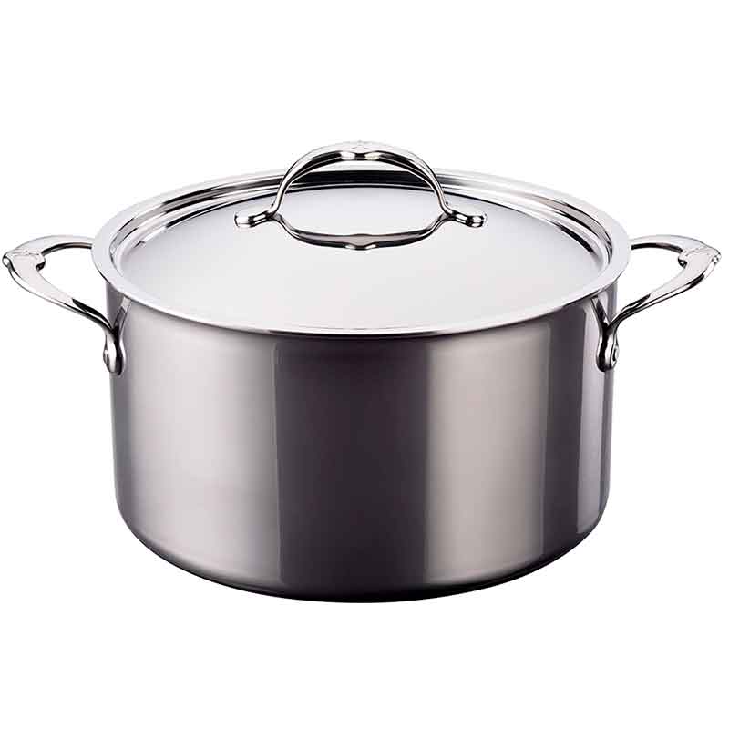 

Кастрюля Hestan NanoBond с крышкой 6л, Металлик