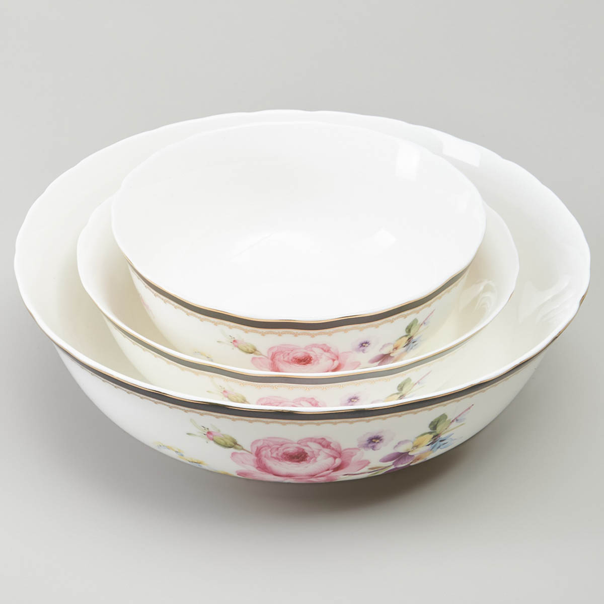 Сервиз обеденный Lefard Мейсенский Букет 23 предмета на 6 персон