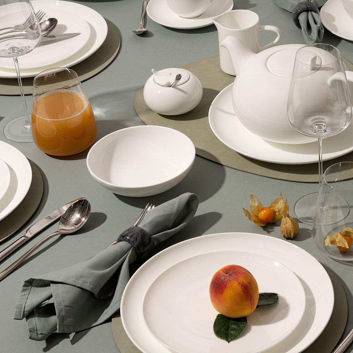 Тарелка обеденная Zapel Table Blanche 26,8см